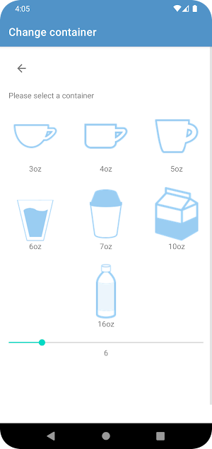 Water Requirement Screenshot 2