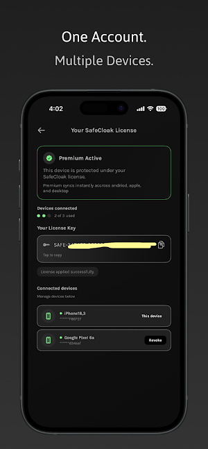 Safe Cloak VPN Screenshot 3