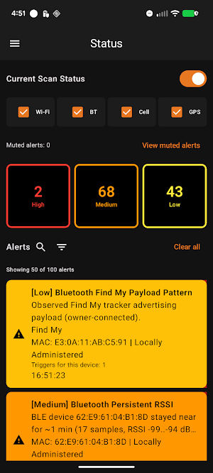 TrackerDetector Screenshot 0
