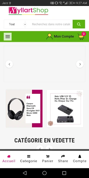 SyllartShop: All Ecommerce in Sénégal Screenshot 0