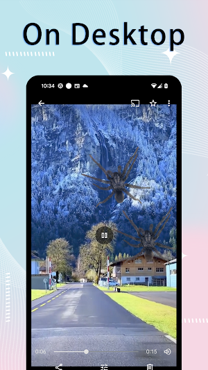 SpiderPrank: Spider in phone Screenshot 3