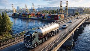 Truck Driving Simulator Game Screenshot 1