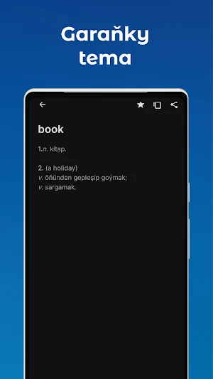 Iňlisçe–Türkmençe sözlük Screenshot 3