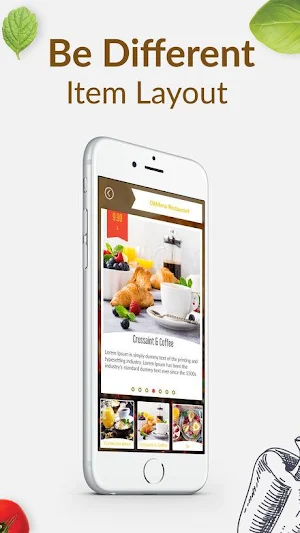 OkMenu - Finedine,Cafe,Restaurant Tablet eMenu App Screenshot 3