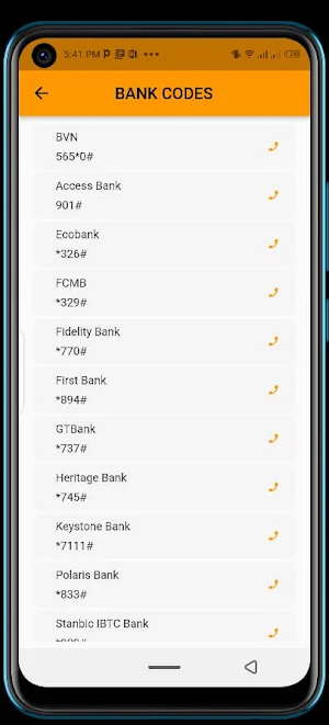 Nigeria Network - USSD  Codes Screenshot 2