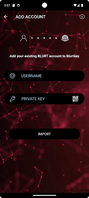 BlurtKey Screenshot 2