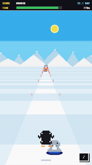 Run Penguin: Tap Jump Runner Screenshot 2