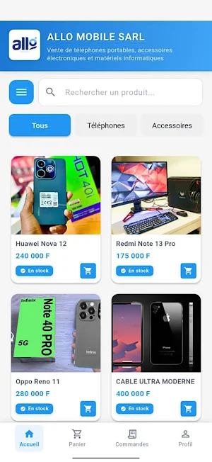 Allo Mobile Screenshot 0