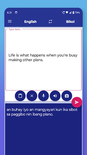 Bikol English Translator Screenshot 2