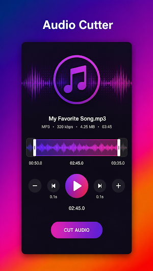 Video To Audio & Mp3 Cutter Screenshot 2
