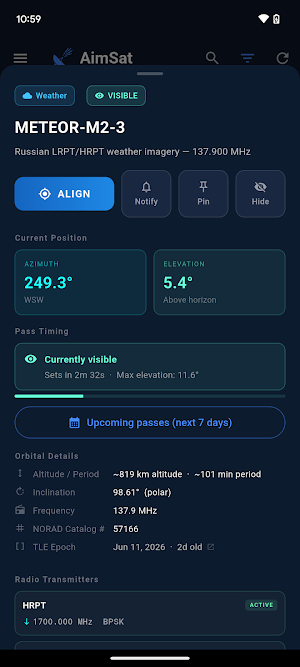 AimSat Screenshot 1