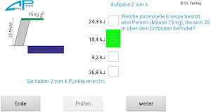 Energie-Quiz-App Screenshot 1