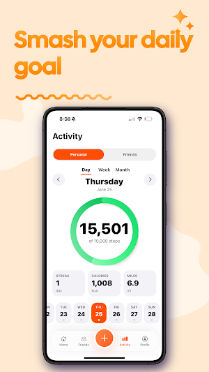Rivo - Steps with Friends Screenshot 1