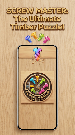 Screw Master: Timber Puzzle Screenshot 0