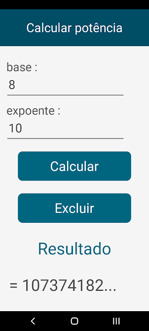 Power Calculator Screenshot 0