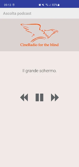 CineRadio for the blind Screenshot 3