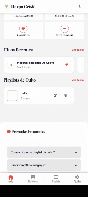 Harpa Cristã Screenshot 1