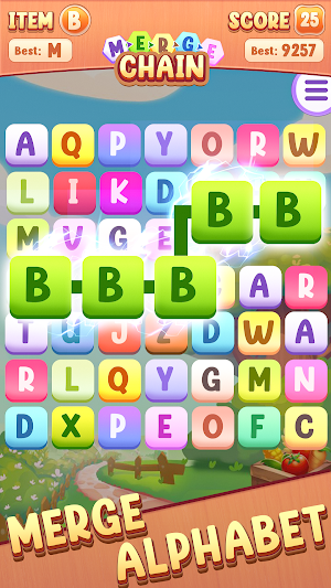 Merge Chain – Letter Matching Screenshot 2