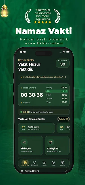 Adhan Tasbih, Qibla & Prayer Screenshot 0