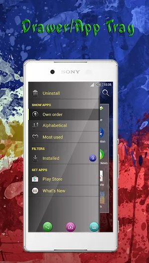 stain | Xperia™ Theme Screenshot 2