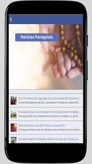 Arquidiocese de Uberaba screenshot 2