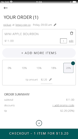 Legacy Pie Co. Screenshot 3