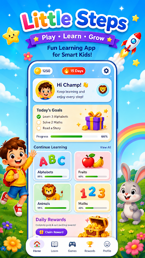 Little Steps: Preschool App Screenshot 1