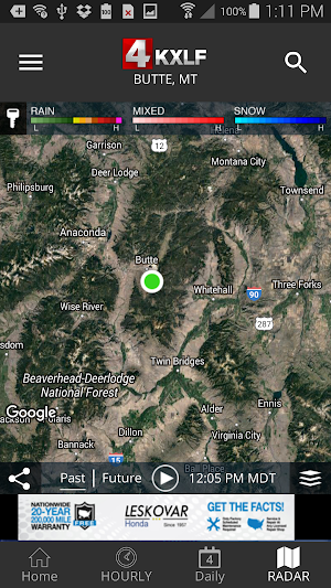 KXLF STORMTracker Weather App Screenshot 2