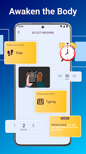 Loud Alarm Clock - Math Alarm Screenshot 2
