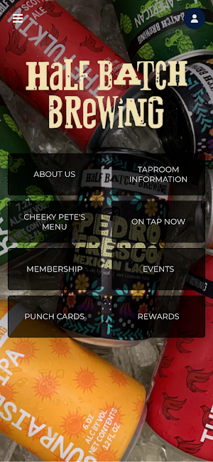 Half Batch Brewing Co. Screenshot 0