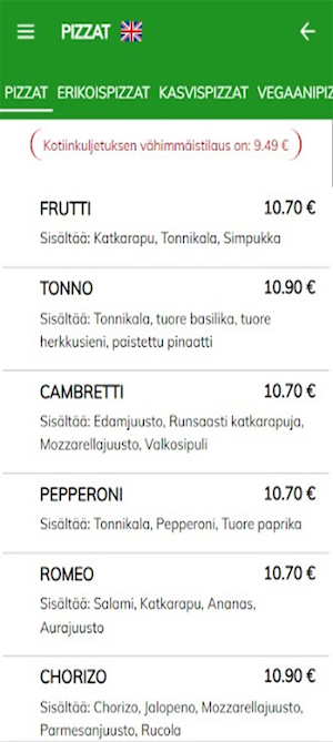 Nupelda-Online Food Order Screenshot 2