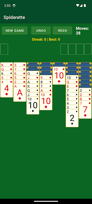 PG Spiderette Screenshot 2