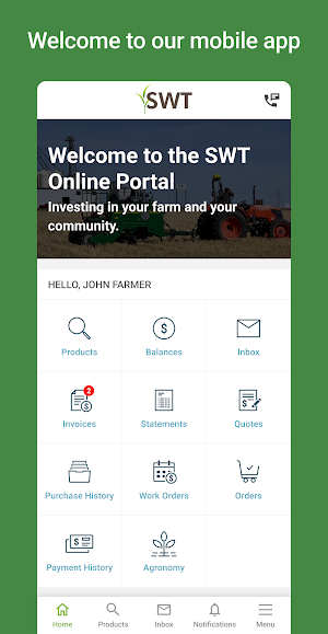 SWT AgCentral Screenshot 0