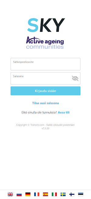 AAC-SKY Finland Screenshot 0