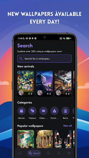 DreamWall: AI Wallpaper Maker Screenshot 0