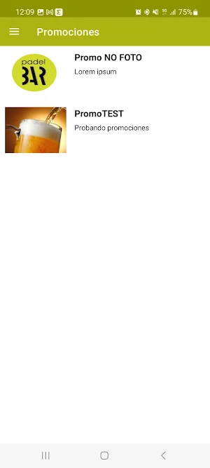 Padel BAR Screenshot 0