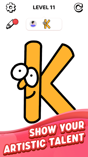 Alphabet Paint Color Screenshot 3