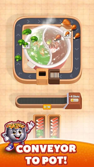 Hotpot Rush: Food Frenzy Screenshot 2