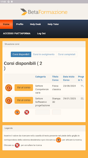 Beta Formazione Screenshot 0