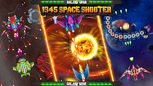 Galaxy War 1945 Space Shooter Screenshot 2