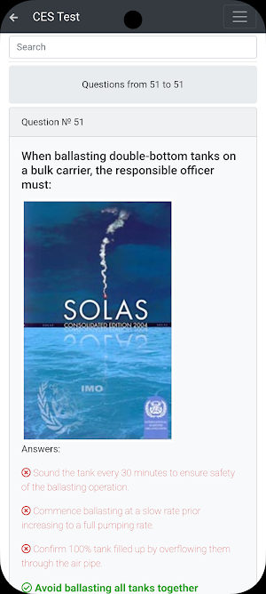 Bulk carriers CHaS Support CES Screenshot 1