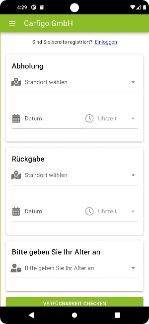 Carfigo Screenshot 0