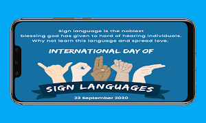 Internationalday sign language Screenshot 0
