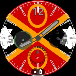 Makhanda Flag Watchface Screenshot 0