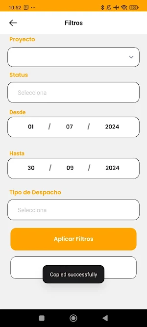 Copec Flux - Abastecimiento Screenshot 1