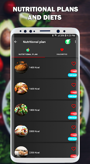 Nutrition and Fitness Coach: Diets and Recipes Screenshot 2