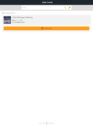 Vistar Events Screenshot 2
