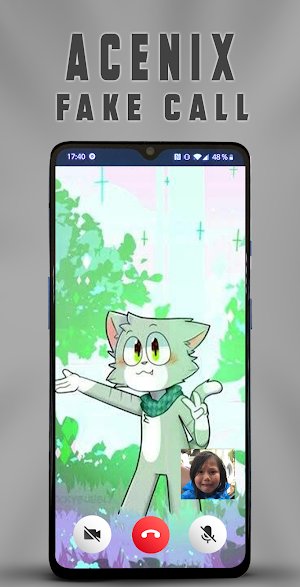 Acenix fake call Screenshot 0