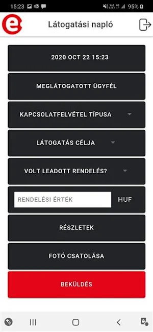 e-sales Screenshot 1