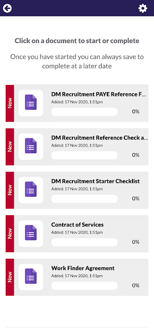 Clear Sky Recruitment Screenshot 1